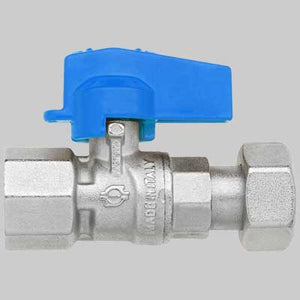 MINI RUBINETTO A SFERA DRITTO FF  1/21/2 dado girevole     F.I.V.