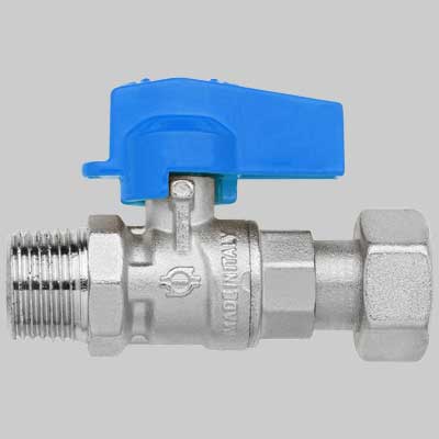 MINI RUBINETTO A SFERA DRITTO MF  1/21/2 dado girevole     F.I.V.