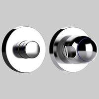 PARTE ESTERNA PER VALVOLA 164  Cappuccio cromato     TECO