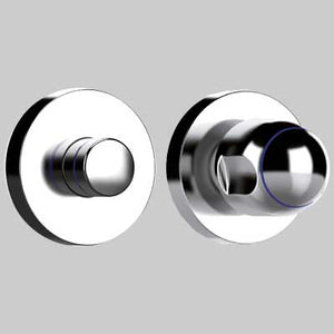 PARTE ESTERNA PER VALVOLA 164  Cappuccio cromato     TECO