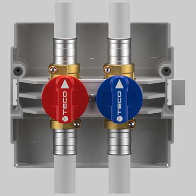 VALVOLA INCASSO K4.0  Fastec 1/2     TECO