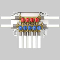 COLLETTORE SANITARIO K4.3  Fastec 1/2 6+5     TECO