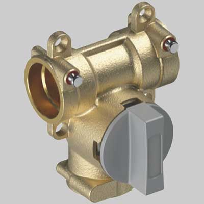 VALVOLA DI INTERCETTAZIONE A TEE MOTORIZZABILE T4 EREADY  F13  DN15     TECO
