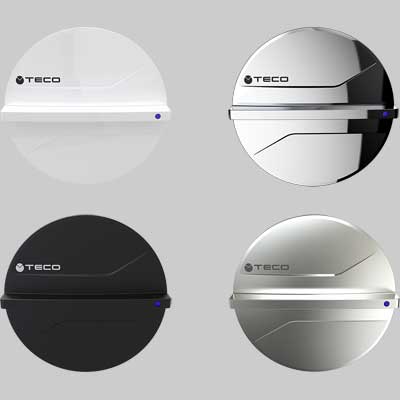 COMANDO ESTERNO A FILO MURO TECO  Silver     TECO