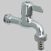 RUBINETTO A LEVA CROMATO CON PORTAGOMMA  1/2     BIANCHI ANGELO & OSVALDO