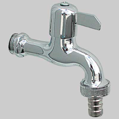 RUBINETTO A LEVA CROMATO CON PORTAGOMMA  1/2     BIANCHI ANGELO & OSVALDO