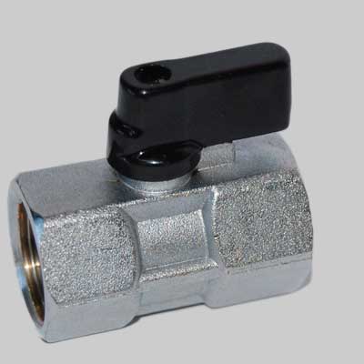 MINIVALVOLA A SFERA F/F  3/8     MADE IN ITALY