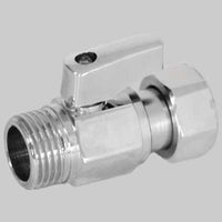 RUBINETTO MINIVALVOLA 'LUSSO'  1/2 x 1/2     MADE IN ITALY