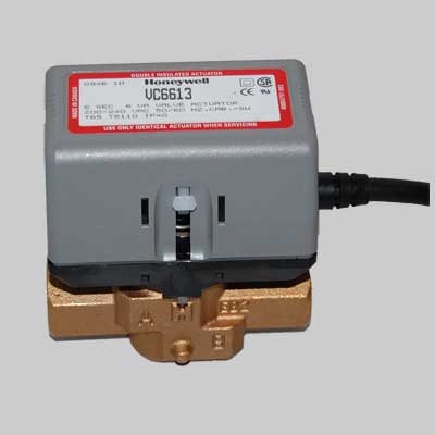 VALVOLA DI ZONA PER ACQUA CALDA SANITARIA 2 VIE  1 kvs 6,0 micro SPDT     HONEYWELL