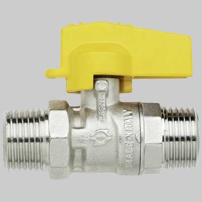 RUBINETTO GAS M/M DIRITTO  1/2  1/2     F.I.V.