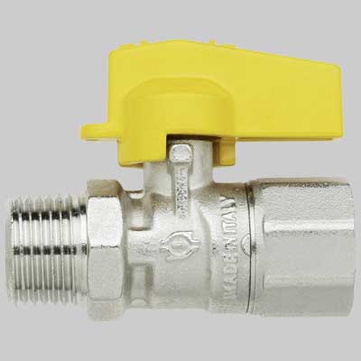 RUBINETTO GAS M/F DIRITTO  1/2  1/2     F.I.V.