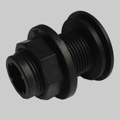 RACCORDO IN PP PER SERBATOI A CODOLO  1     BUCCHI