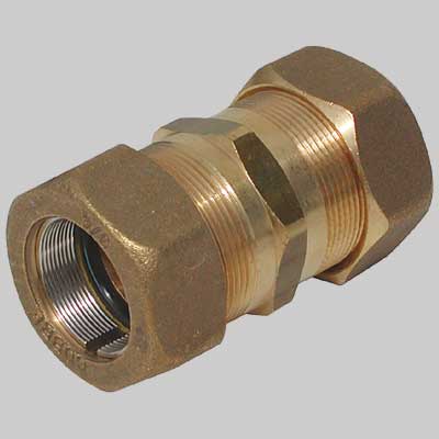 RACCORDO DI CONGIUNZIONE IN OTTONE  1/2     TIEMME