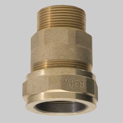 RACCORDO OTTONE PER TUBO FERRO M  1     MADE IN ITALY