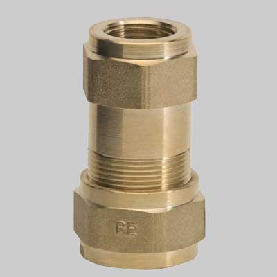 RACCORDO OTTONE PER TUBO FERRO F  3/4     AMG SPA