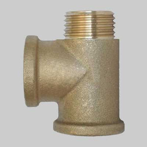 RACCORDO A TEE FFM OTTONE GIALLO  1/2     MADE IN ITALY