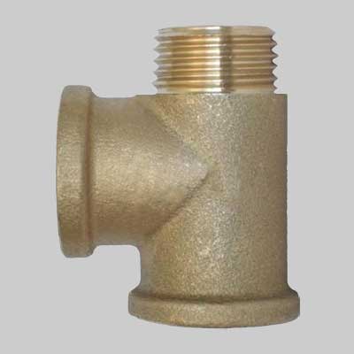 RACCORDO A TEE FFM OTTONE GIALLO  3/4     MADE IN ITALY