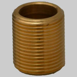 NIPLES TUTTO FILETTATO OTTONE GIALLO  3/4     MADE IN ITALY