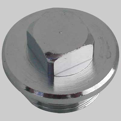 TAPPO MASCHIO CON QUADRO OTTONE CROMATO  3/8     MADE IN ITALY