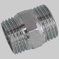 NIPLES OTTONE CROMATO  1/2 x 1/2     MADE IN ITALY