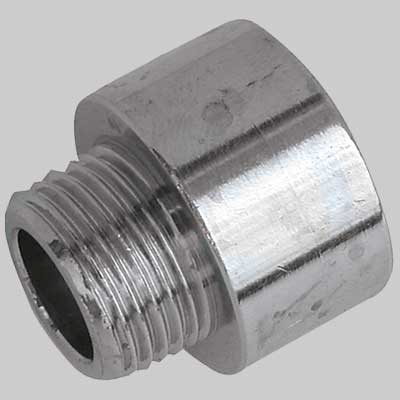 MANICOTTO RIDOTTO MASCHIO/FEMMINA CROMATO  1/2  3/4     MADE IN ITALY