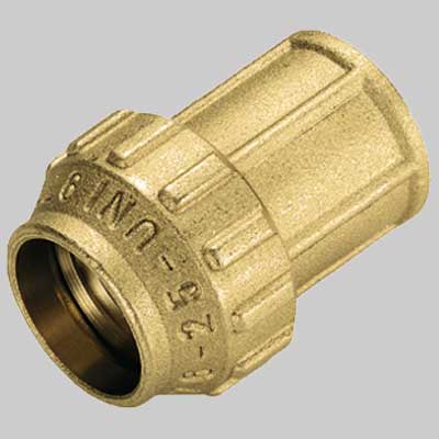 RACCORDO DIRITTO FEMMINA COBRA RING  20 x 1/2     TIEMME