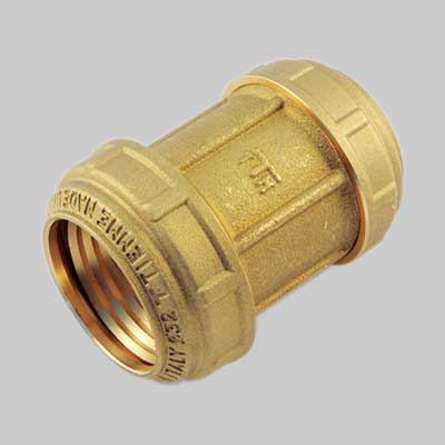 RACCORDO DIRITTO DOPPIO PN 25 COBRARING  32 x 32     TIEMME