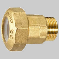 RACCORDO DRITTO MASCHIO PE ANELLO RESINA  63 x 2     CG CAVALLETTO