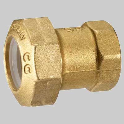 RACCORDO DRITTO FEMMINA PE ANELLO RESINA  63 x 2     CG CAVALLETTO