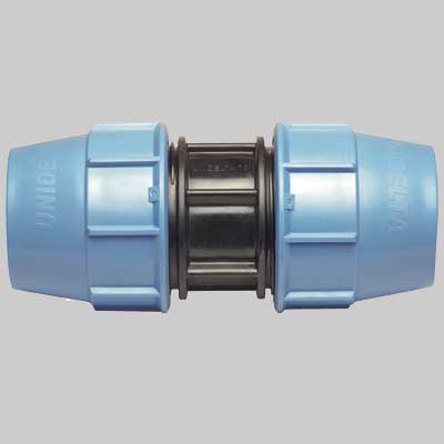 MANICOTTO DI ACCOPPIAMENTO PLASTICA  25 x 25     UNIDELTA