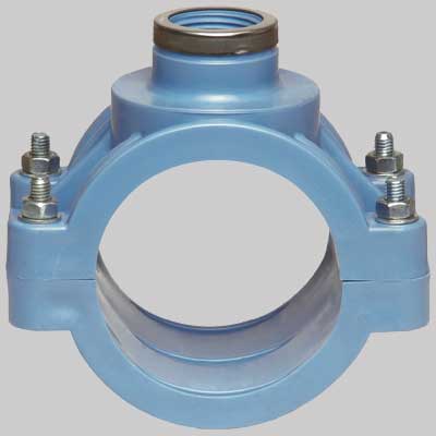 PRESA STAFFA CON ANELLO DI RINFORZO PN 16  25 x 3/4     UNIDELTA