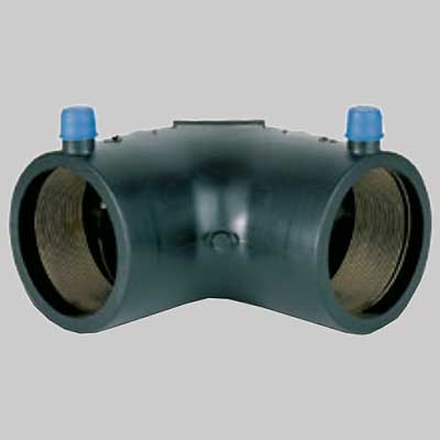 CURVA A 90  ° PE 100S5 GAS ELETTROSALDABILE   EE ? 50     UNIDELTA