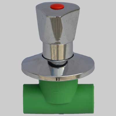 RUBINETTO A VITONE CON MANIGLIA  25     WAVIN