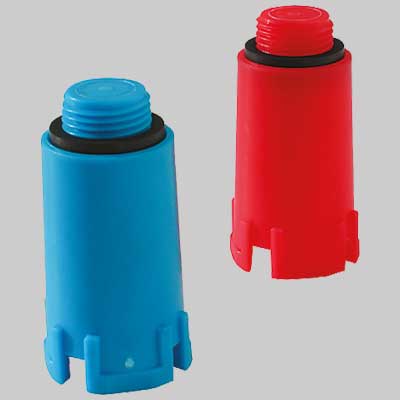 TAPPO PROVA IMPIANTI  1/2 Blu     MADE IN ITALY