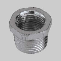 RIDUZIONE CON VITE MASCHIO/FEMMINA ACCIAIO  3/4 x 1/2     MADE IN ITALY