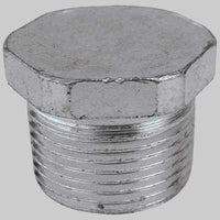 TAPPO MASCHIO ESAGONALE ACCIAIO  3/4     MADE IN ITALY