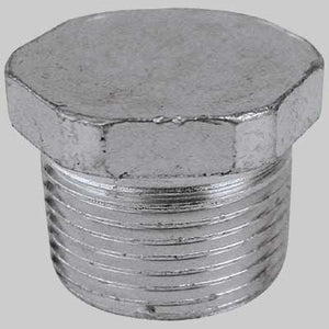 TAPPO MASCHIO ESAGONALE ACCIAIO  3/4     MADE IN ITALY