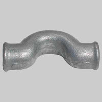 CURVA A SORPASSO FEMMINA/FEMMINA ZINCATA  1     MADE IN ITALY