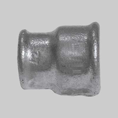 MANICOTTO RIDOTTO FEMMINA/FEMMINA ZINCATO  11/2 x 11/4     MADE IN ITALY