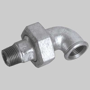 GOMITO A BOCCHETTONE MASCHIO/FEMMINA ZINCATO  2     MADE IN ITALY