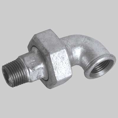 GOMITO A BOCCHETTONE MASCHIO/FEMMINA ZINCATO  2     MADE IN ITALY