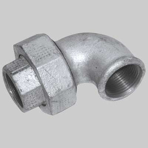 GOMITO CON BOCCHETTONE CONICO FEMMINA/FEMMINA ZINCATO  11/4     MADE IN ITALY