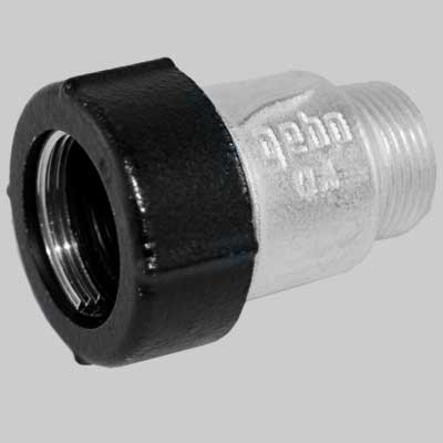 RACCORDO A COMPESSIONE IN GHISA MASCHIO  1 x 31     GEBO