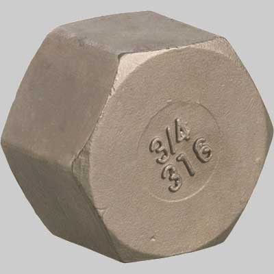 CALOTTA IN ACCIAIO INOX  3/4     MADE IN ITALY