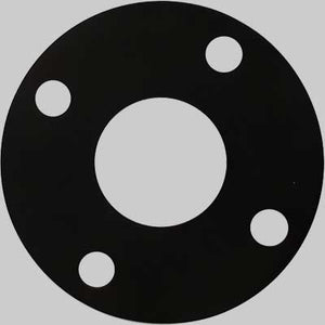 GUARNIZIONE IN GOMMA PER FLANGE  DN 65  8 Fori     MADE IN ITALY