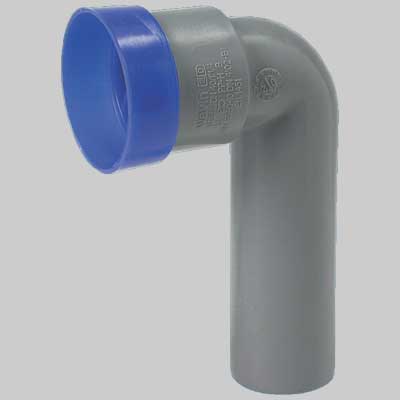 CURVA TECNICA PROLUNGATA CON TAPPO  DM. 40 Morsetto 46x26x32     MADE IN ITALY