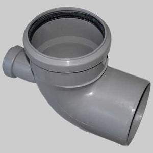 CURVA HTB ANGOLO 875  ° CON ATTACCO FRONTALE  110/40     WAVIN