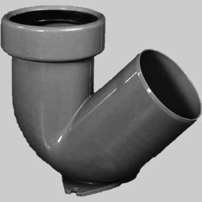 CURVA INNESTO CON GUARNIZIONI PER WC TURCA  Ø 110     BAMPI