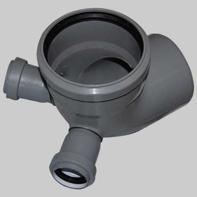 CURVA HTB ANGOLO 875  ° CON DOPPIO ATTACCO  110/5040     WAVIN