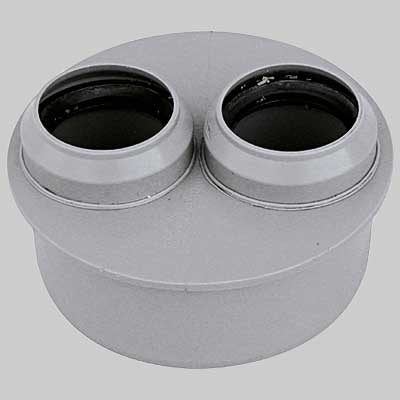 TAMPONE RIDUZIONE DOPPIO CON OR PP HTEM  110  40/40     WAVIN